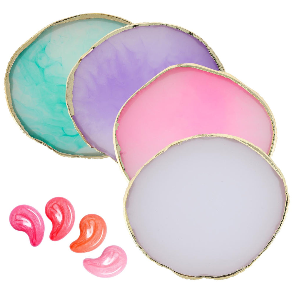 Palette Tbestmax pour ongles avec 4 couleurs, mélange précis et propre.