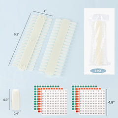 Plaque-échantillons vernis Tbestmax pratique pour essais et nail art.