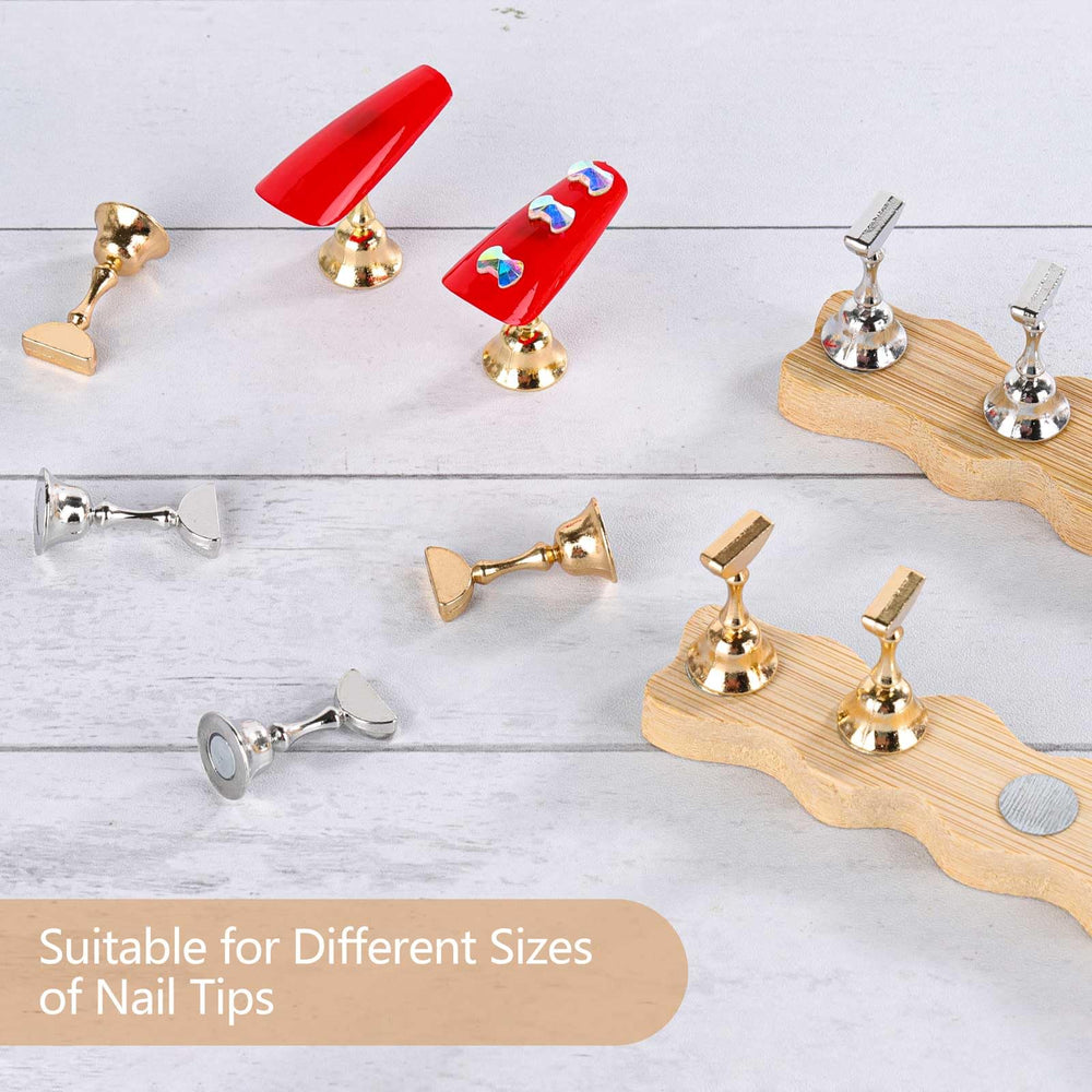 Tbestmax: présentoirs pour ongles adhésifs, parfaits pour démonstrations clients.