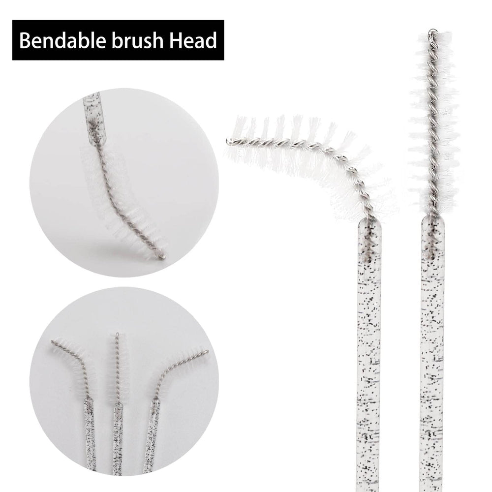 Goupillons Tbestmax pour extension des cils, application propre et sans bavure.