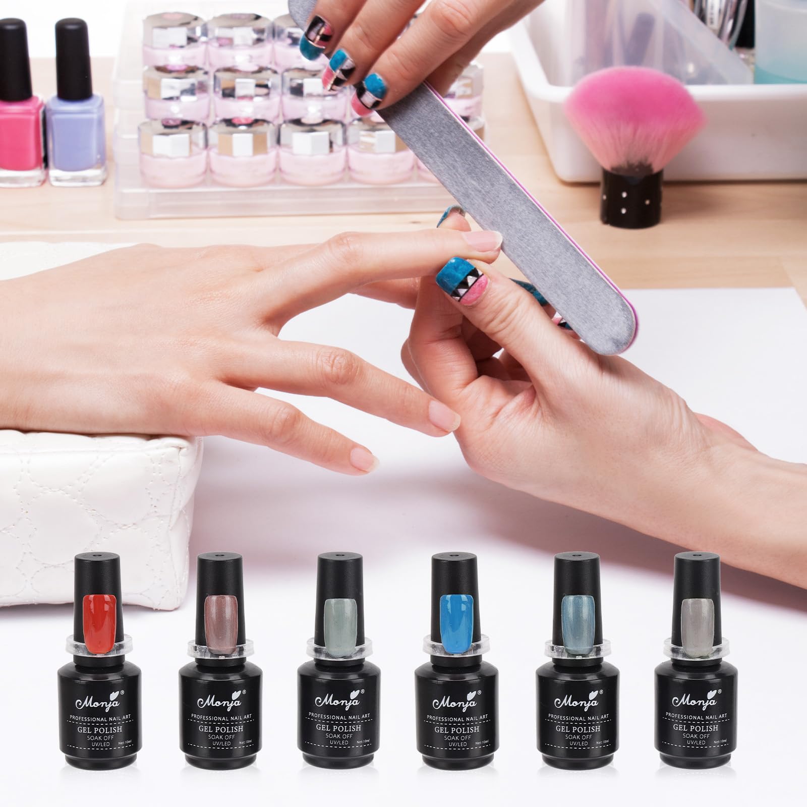 Tbestmax: supports échantillons vernis facilitant l’évaluation rapide.