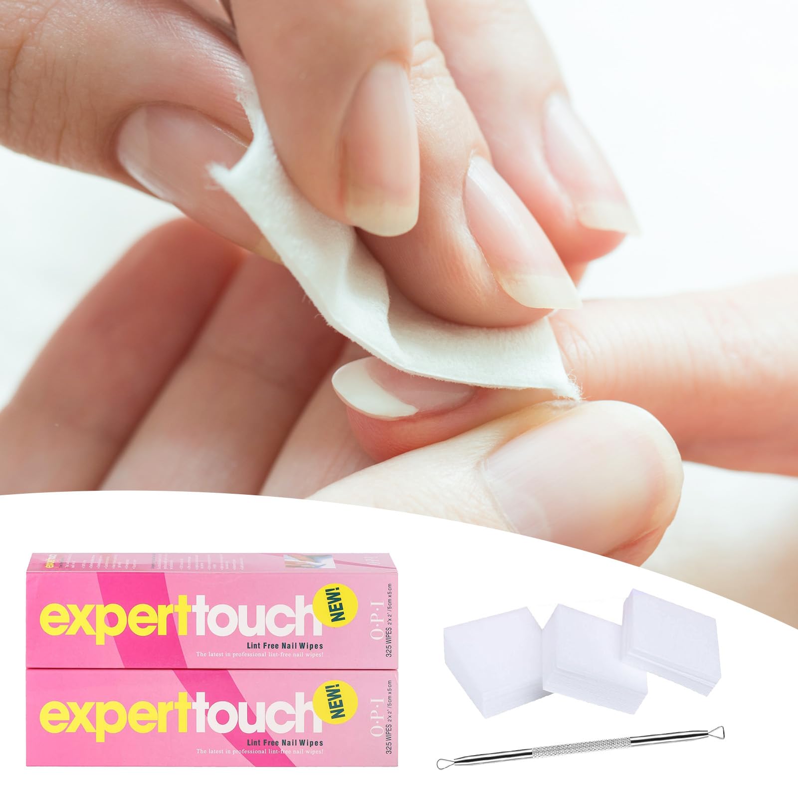 Tampons Tbestmax démaquillent le gel et le vernis sans résidus.