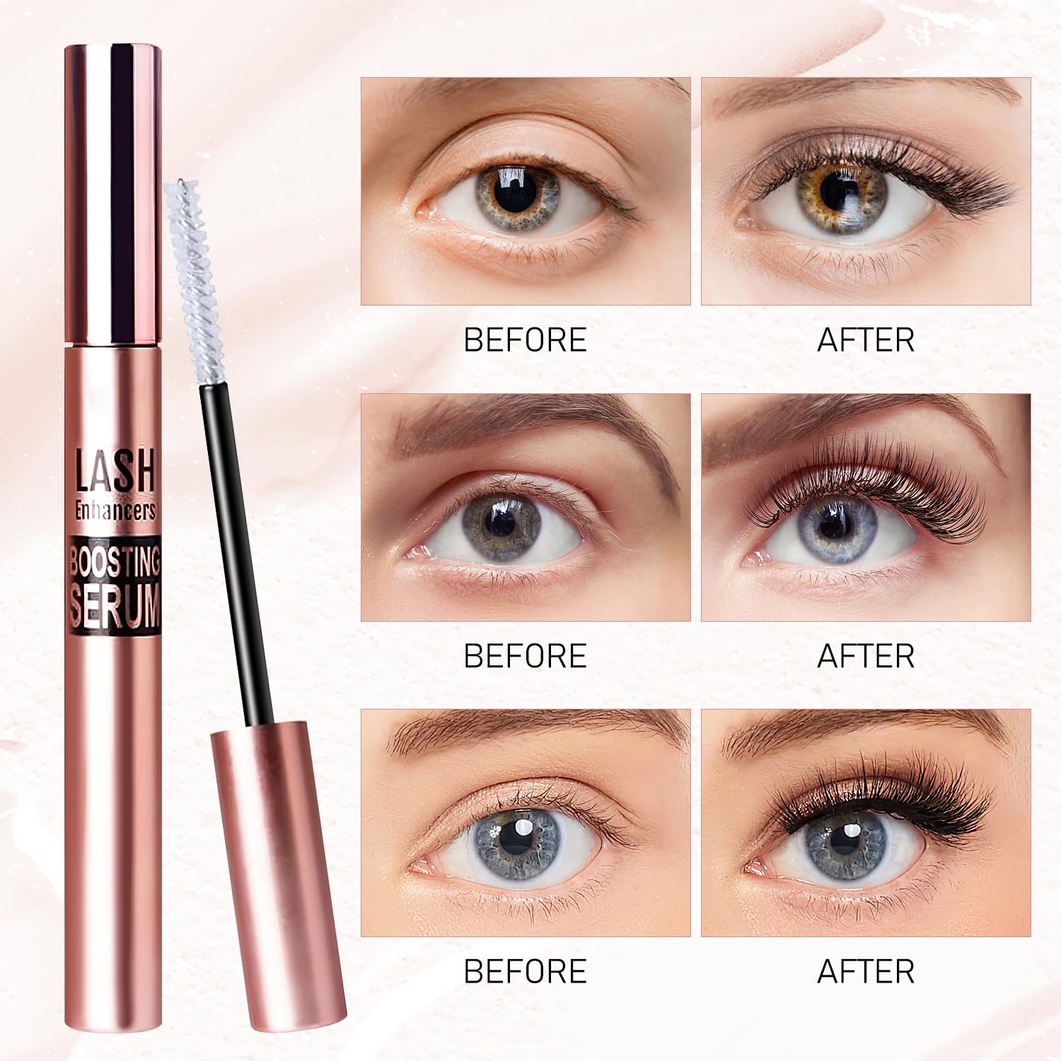Tbexem Daislashes Sérum cils nourris, effet fort et naturel.