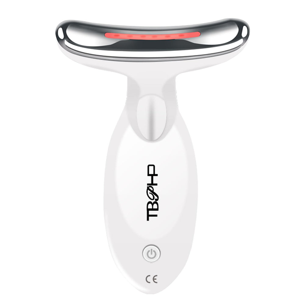 TBPHP massageur visage et cou sans fil, pour une peau détendue et lissée.