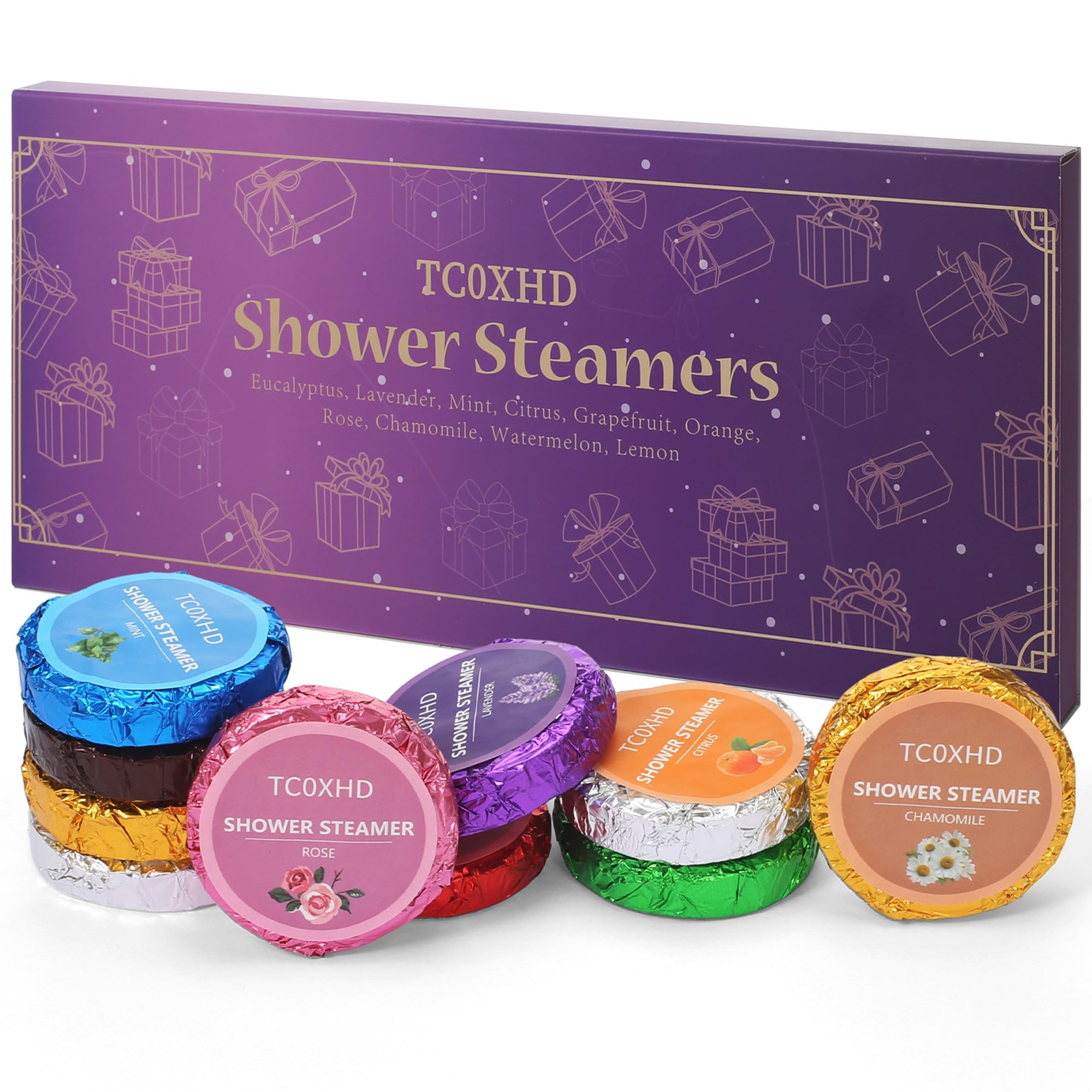 TC0XHD tablettes douche camomille-rose: expérience aromathérapeutique relaxante.