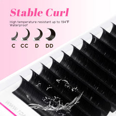 TDANCE Easy Fan – longueurs 8–15 mm pour composer un look personnalisé.