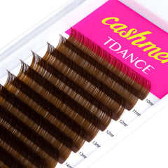 TDANCE cils colorés palette 7 couleurs, effet pop durable