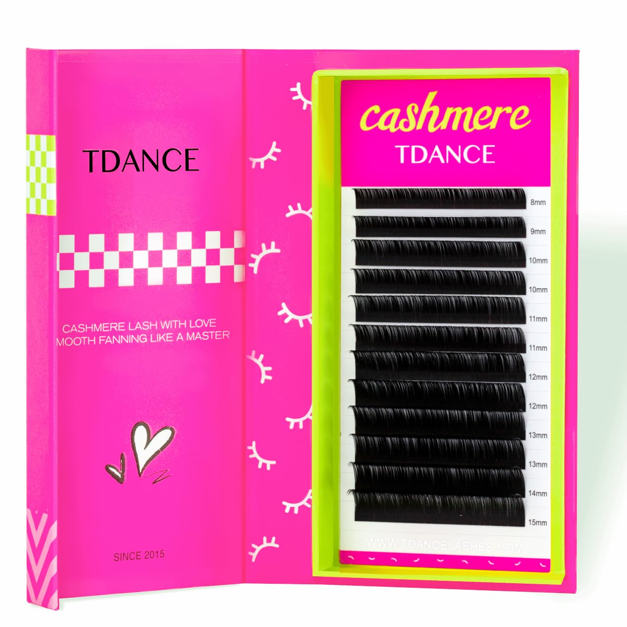TDANCE extensions cashmere volume 0,05-C 8-15mm pour un regard élégant et léger.