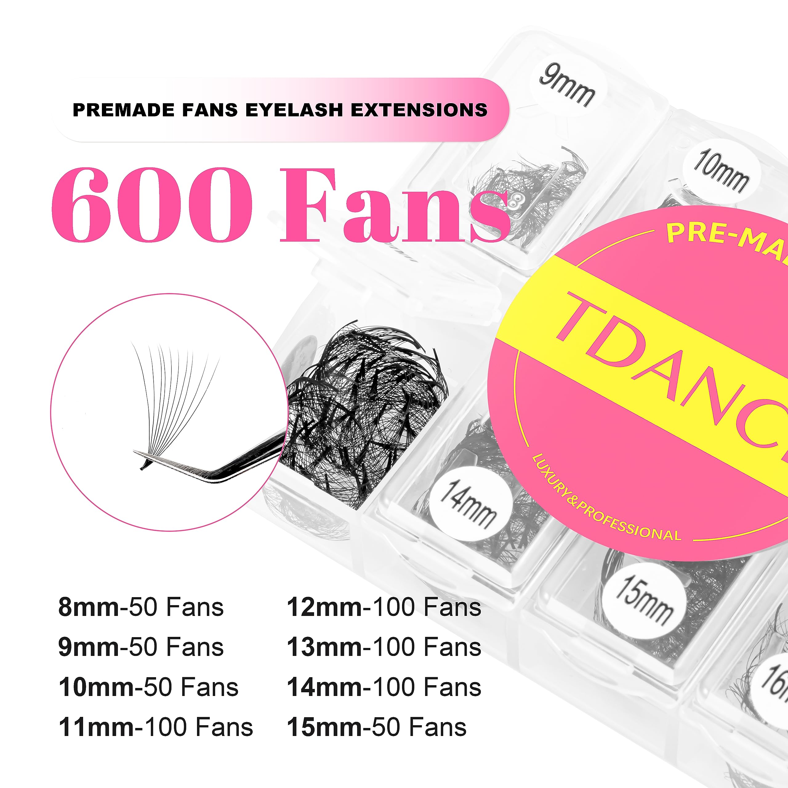 TDANCE loose fans with soft base ensure comfortable wear