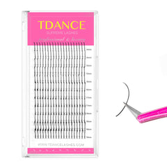 TDANCE pointes prémontées noir mat, ensemble 240 pour un effet dramatique.