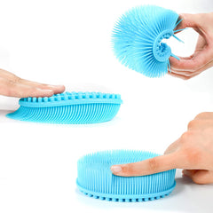 TDHDIKE gant silicone corps violet exfolier et tonifier la peau
