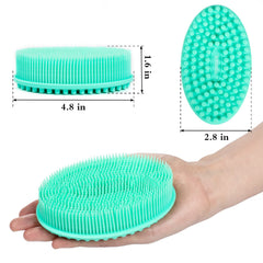 TDHDIKE gant silicone texture douce en vue rapprochée pour peau sensible.