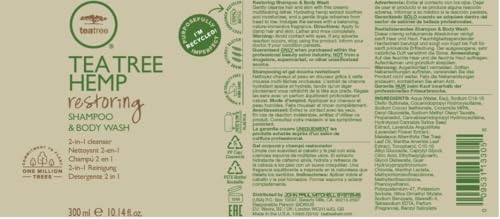 Tea Tree Chanvre Restoratif – routine douceur pour toute la famille.
