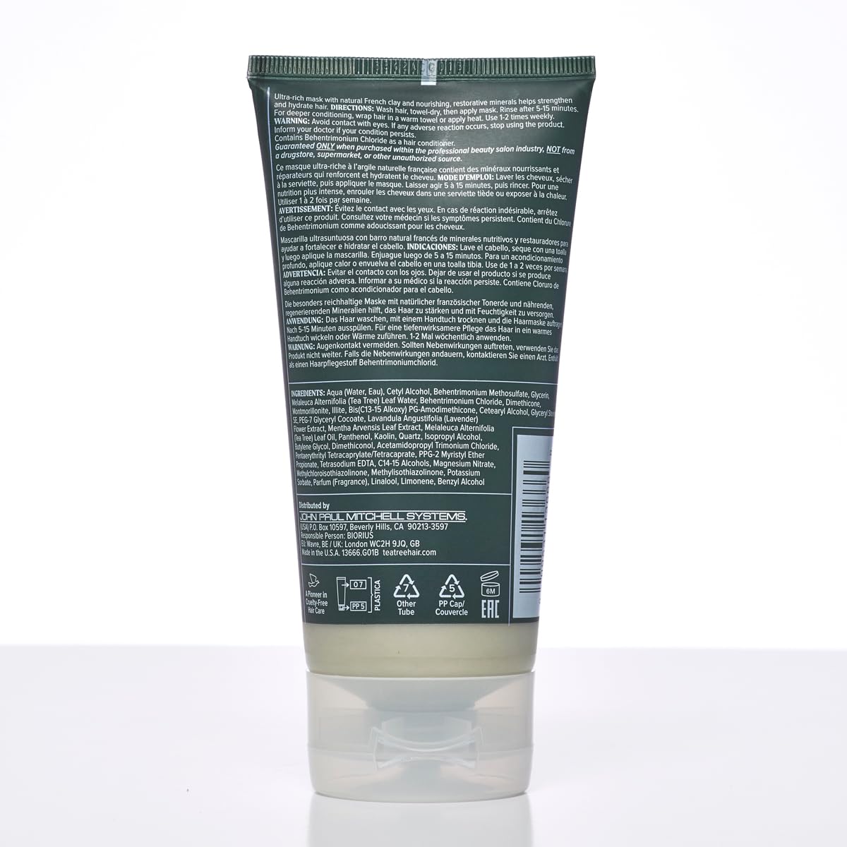 Tea Tree emballage actuel reflète un soin naturel et durable malgré variations.