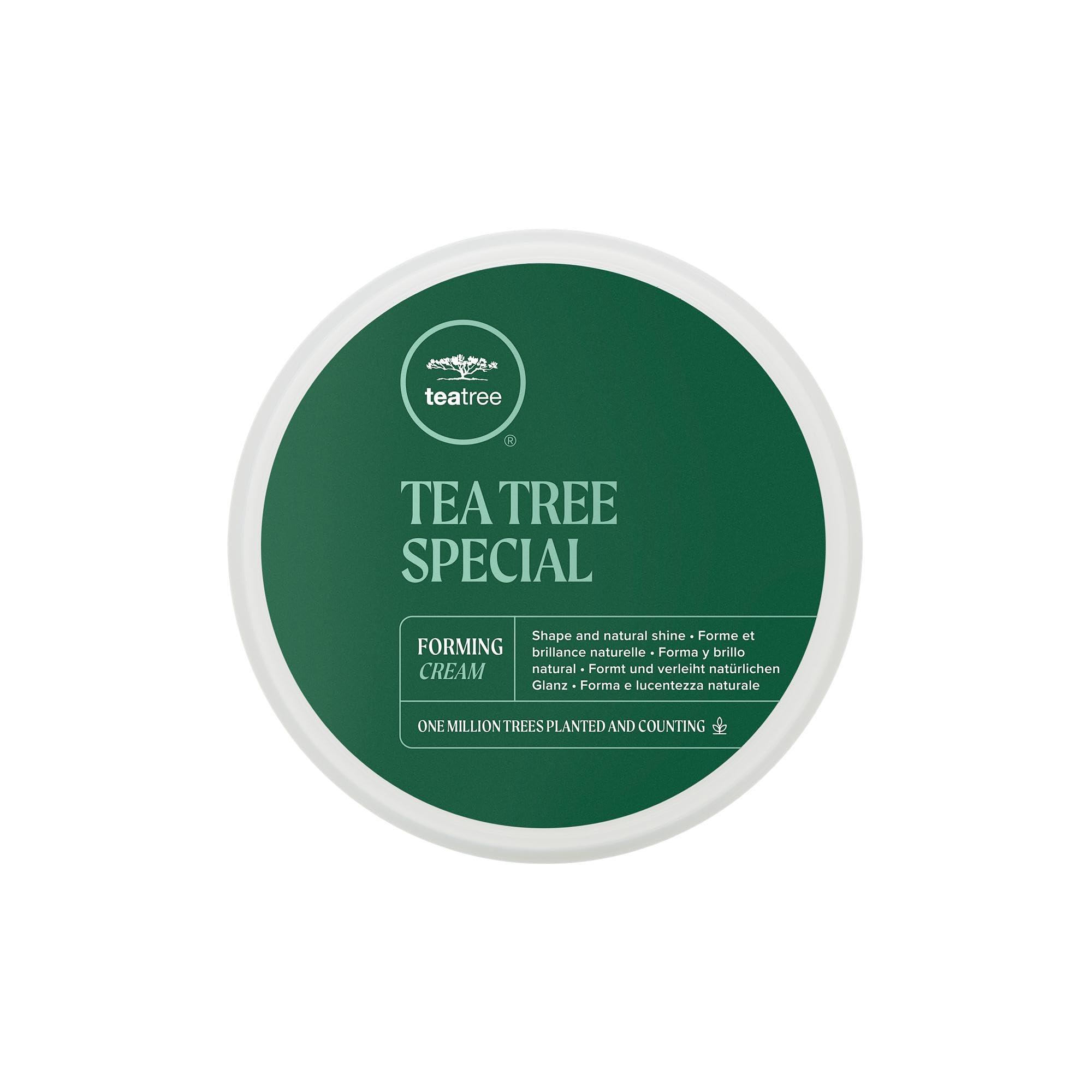 Tea Tree Forming Cream — bouteille: tenue légère et application facile.