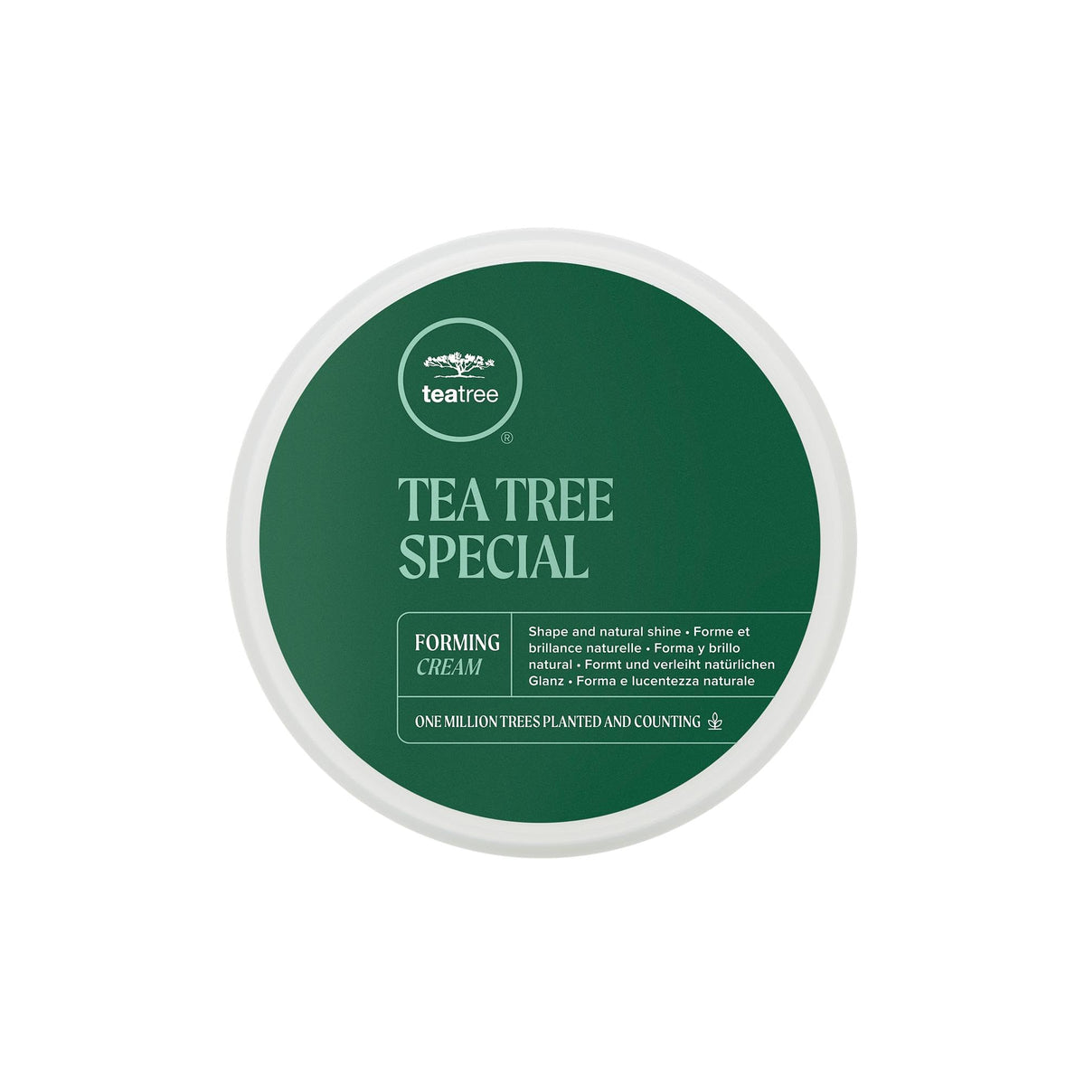 Tea Tree Forming Cream — bouteille: tenue légère et application facile.