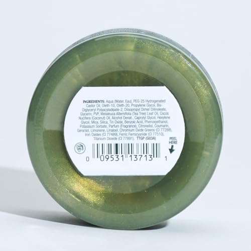 Tea Tree Grooming Pomade emballage mis à jour pour une utilisation pratique.