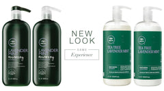 Tea Tree Lavande Menthe Après-shampooing – flacon pratique pour démêler et adoucir les cheveux.