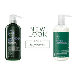 Tea Tree Lavande Menthe: texture cremeuse qui enveloppe les mèches en douceur.