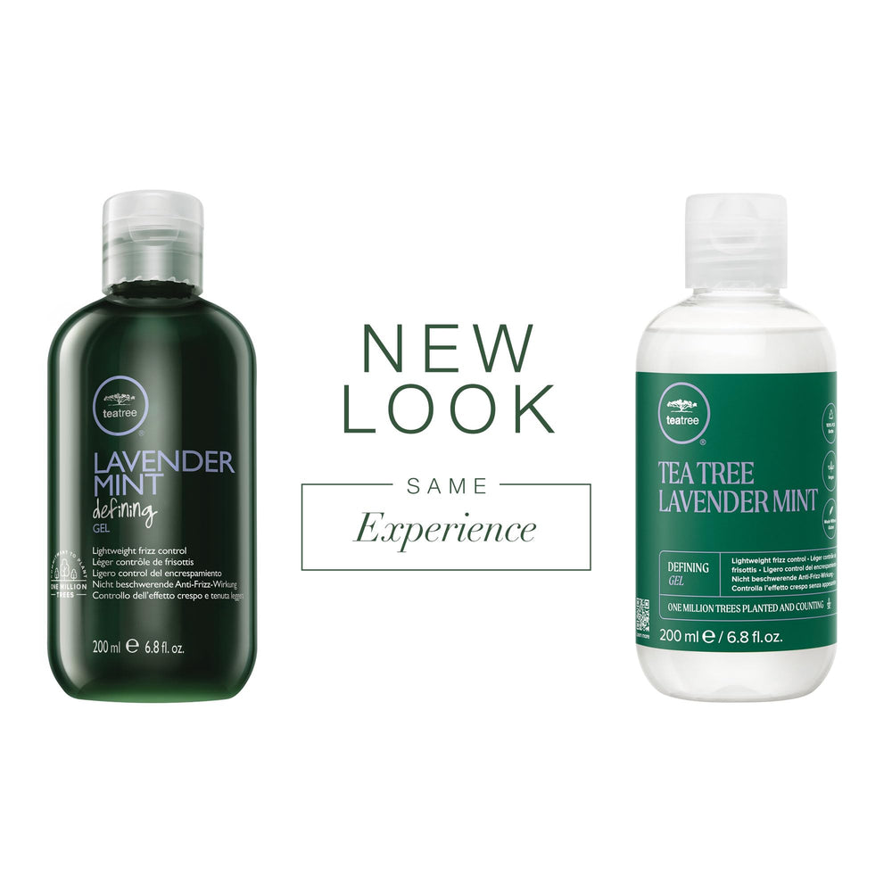 Tea Tree Gel Définissant offre brillance légère sans alourdir.