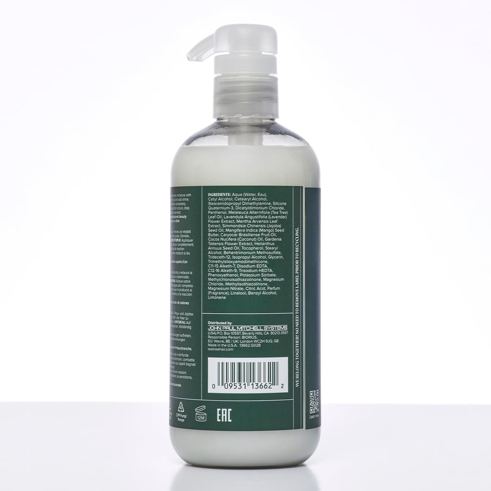 Tea Tree Lavande Menthe: utilisation alternée avec le shampoing pour cheveux cassants.
