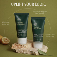 Texture légère du Tea Tree Lemon Sage Gel facilitant l’application.