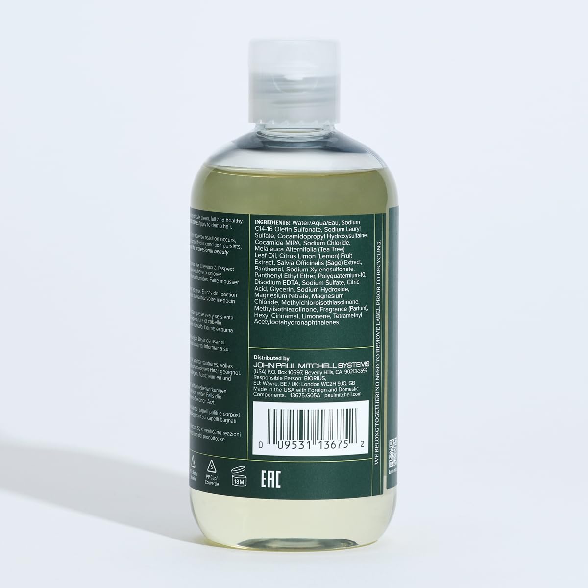 Parfum durable Tea Tree Lemon Sage après lavage