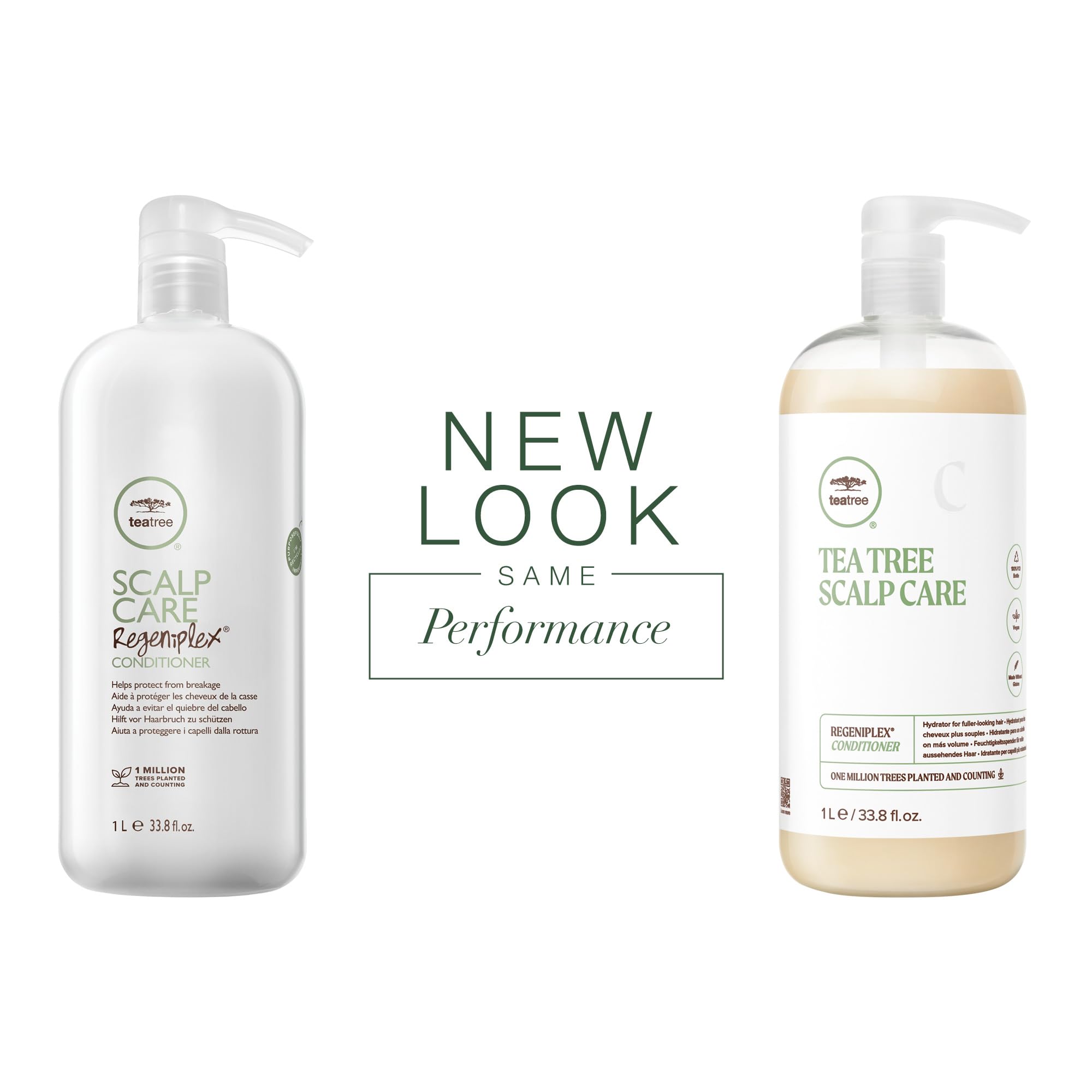 Application dans la paume du Tea Tree Regeniplex pour démêler en douceur.