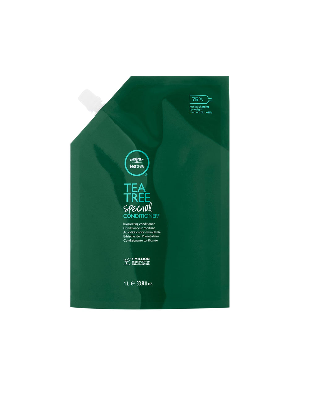 Tea Tree Special Conditioner : bouteille prête à démêler et adoucir les cheveux.