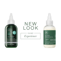 Tea Tree Special Detox Kombucha Rinçage – application-cheveux pour éliminer les résidus et démêler.