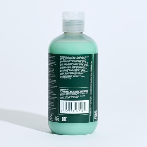 Shampooing Tea Tree Spécial histoire-marque : produit salon de confiance pour tous types de cheveux.