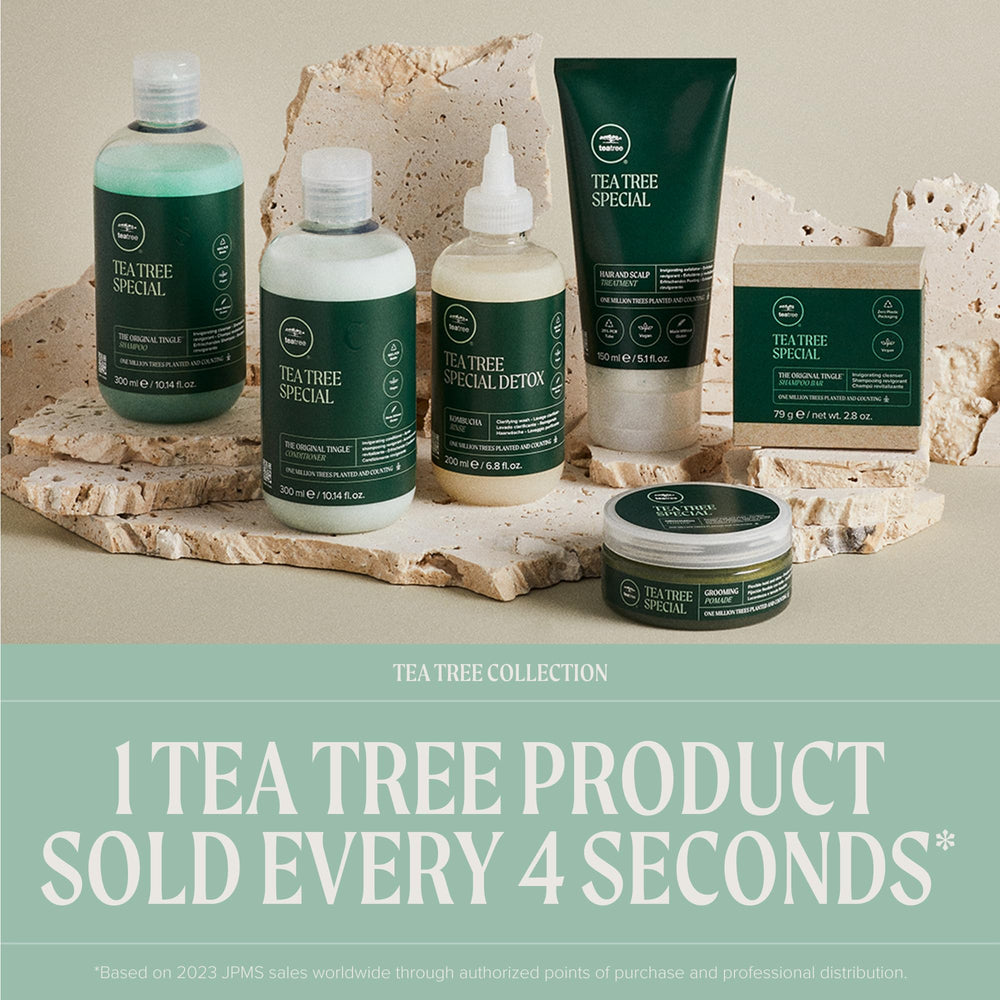 Tea Tree Styling Gel : senteurs revitalisantes pour une expérience aromatique agréable.
