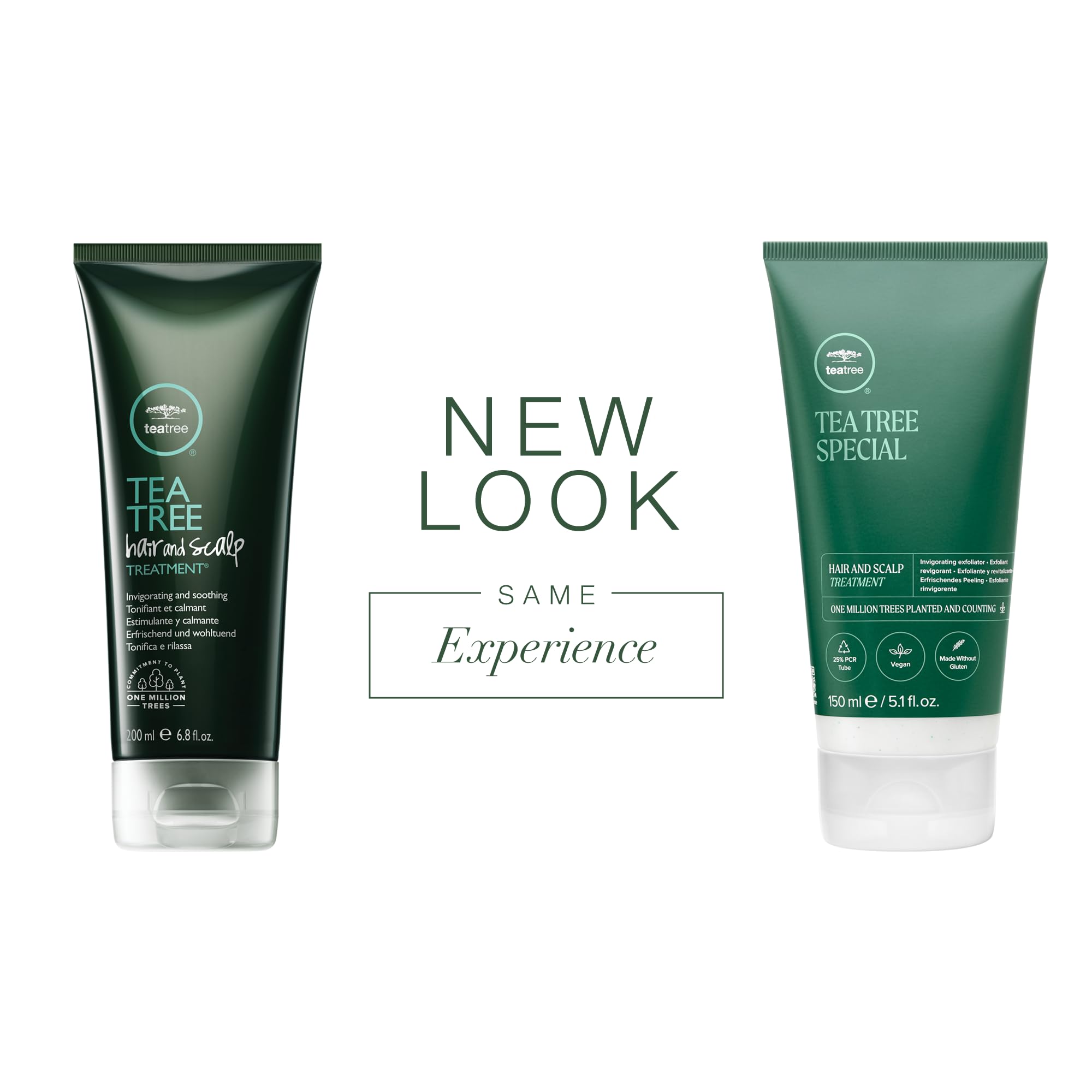 Application du masque Tea Tree sur cheveux et cuir chevelu, hydratation ciblée.
