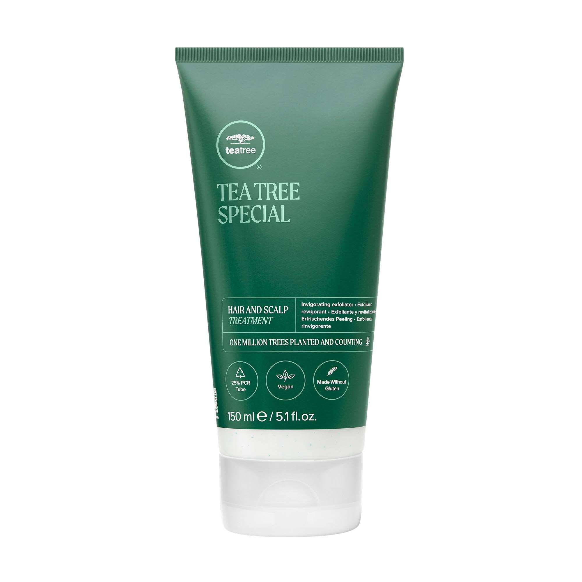 Bouteille Tea Tree Traitement Cheveux et Cuir Chevelu prêt à revitaliser tous types de cheveux.