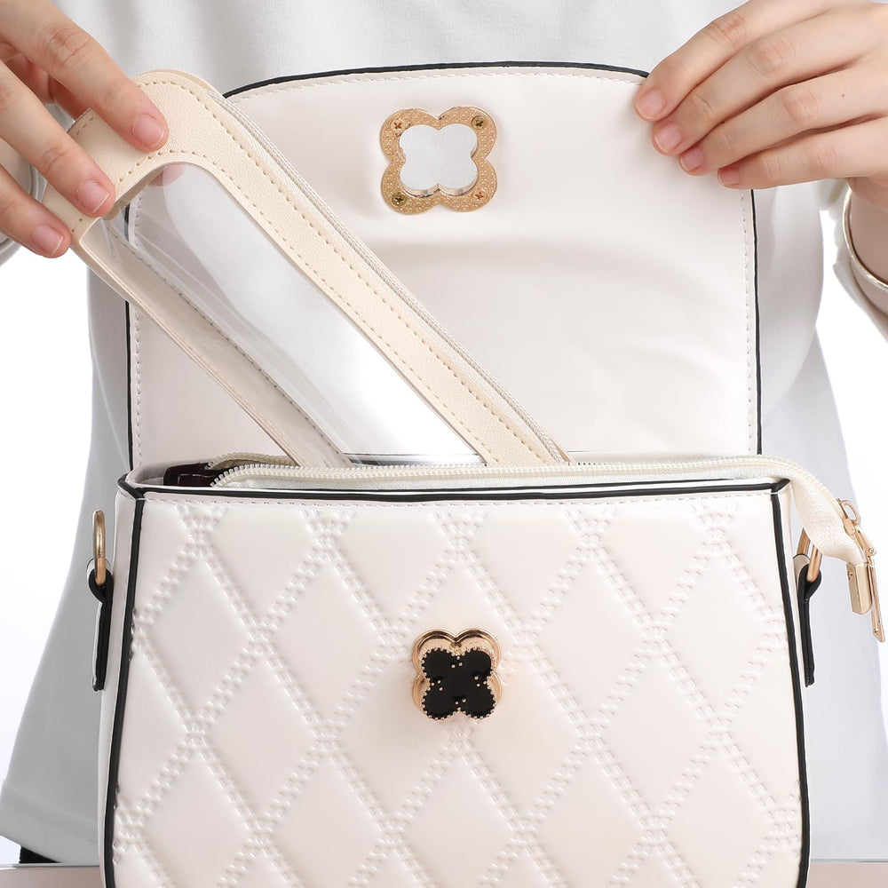 Teaaha-pochette-maquillage-compacte-beige, accessoire chic et fonctionnel au quotidien.