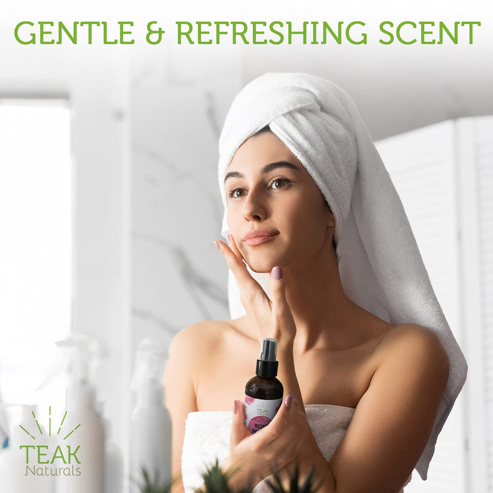 Application sur la peau après nettoyage avec Teak Naturals