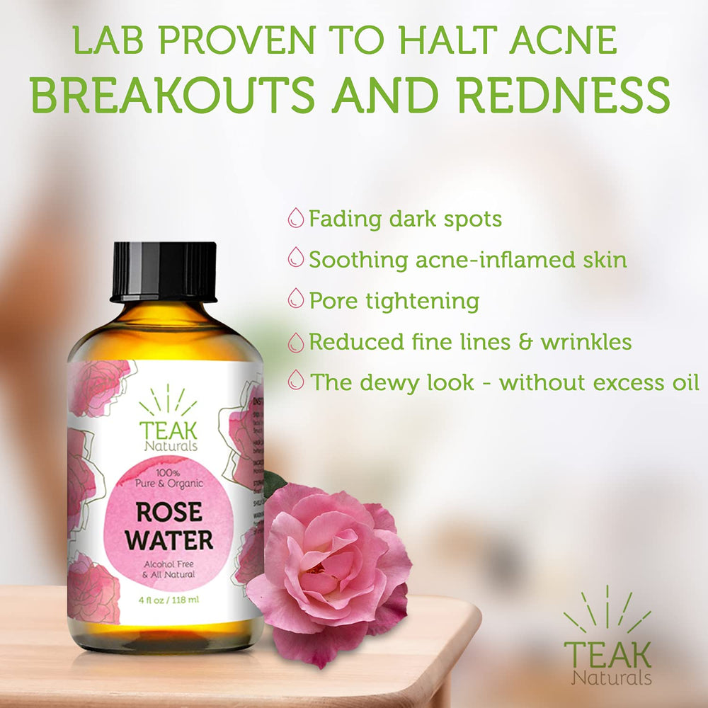 Brume visage Teak Naturals, spray rafraîchissant