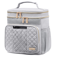 Trousse Tealari grande avec 3 rangements pour voyage organisé.