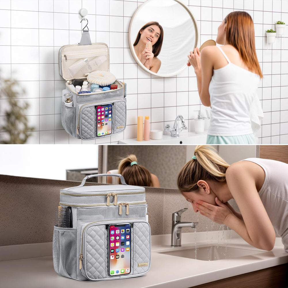 Tealari trousse toilette légère et portable pour sac ou valise.
