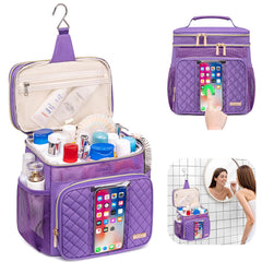 Tealari sac de douche portable avec poches pour organisation efficace.