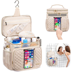 Trousse Tealari avec 3 compartiments et 8 poches pour tout garder séparé et rapide.