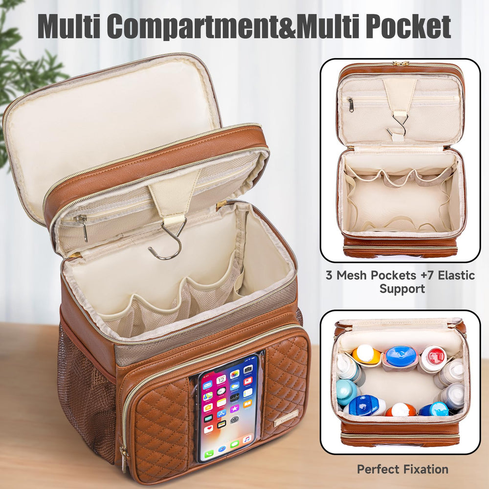 Tealari trousse cuir poche téléphone étanche pour accès rapide.