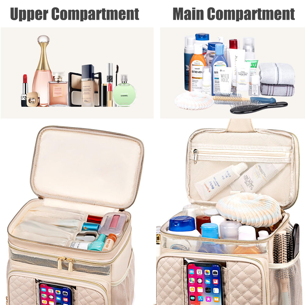 Trousse Tealari pliable pour gagner de l'espace pendant le rangement.