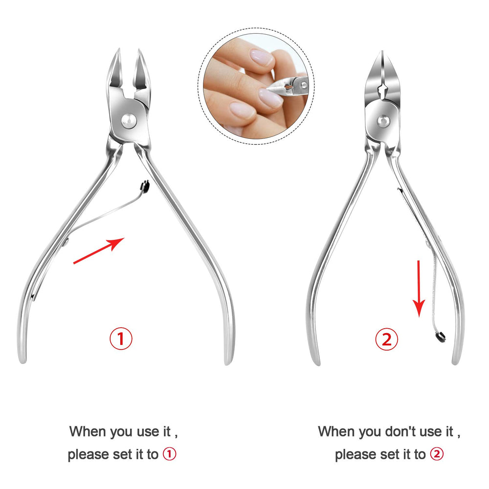 Teamkio lime à ongles inox, fini lisse et durable.