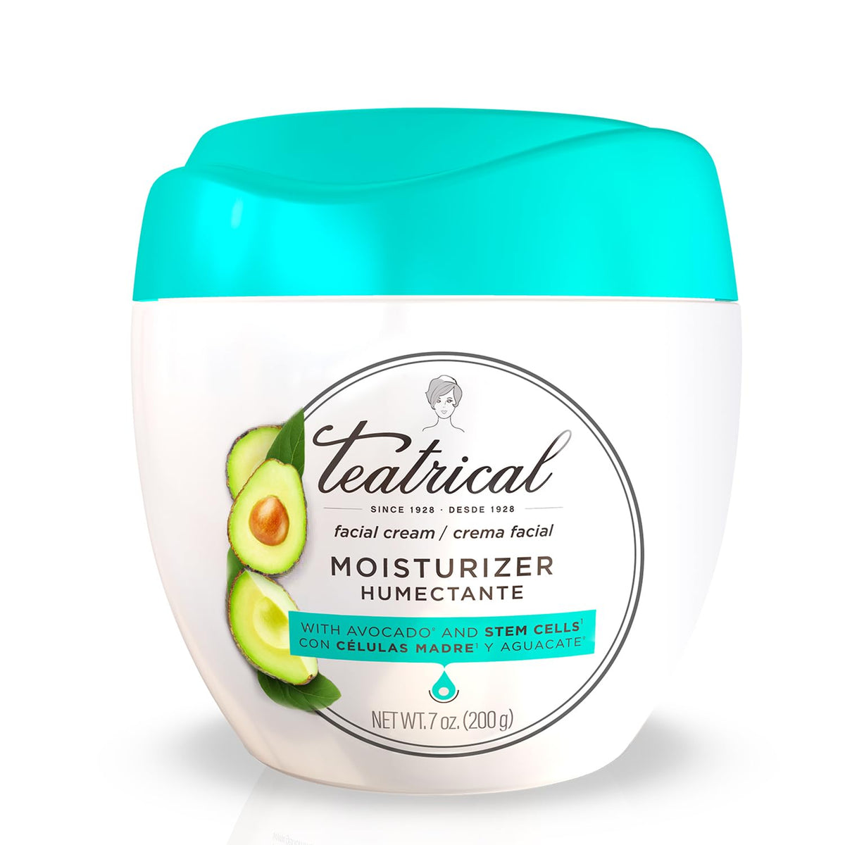 TEATRICAL crème visage avocat et cellules — hydratation nourrissante pour visage