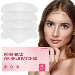 Patch frontal TEAWOO en silicone, pour un lissage doux du front.