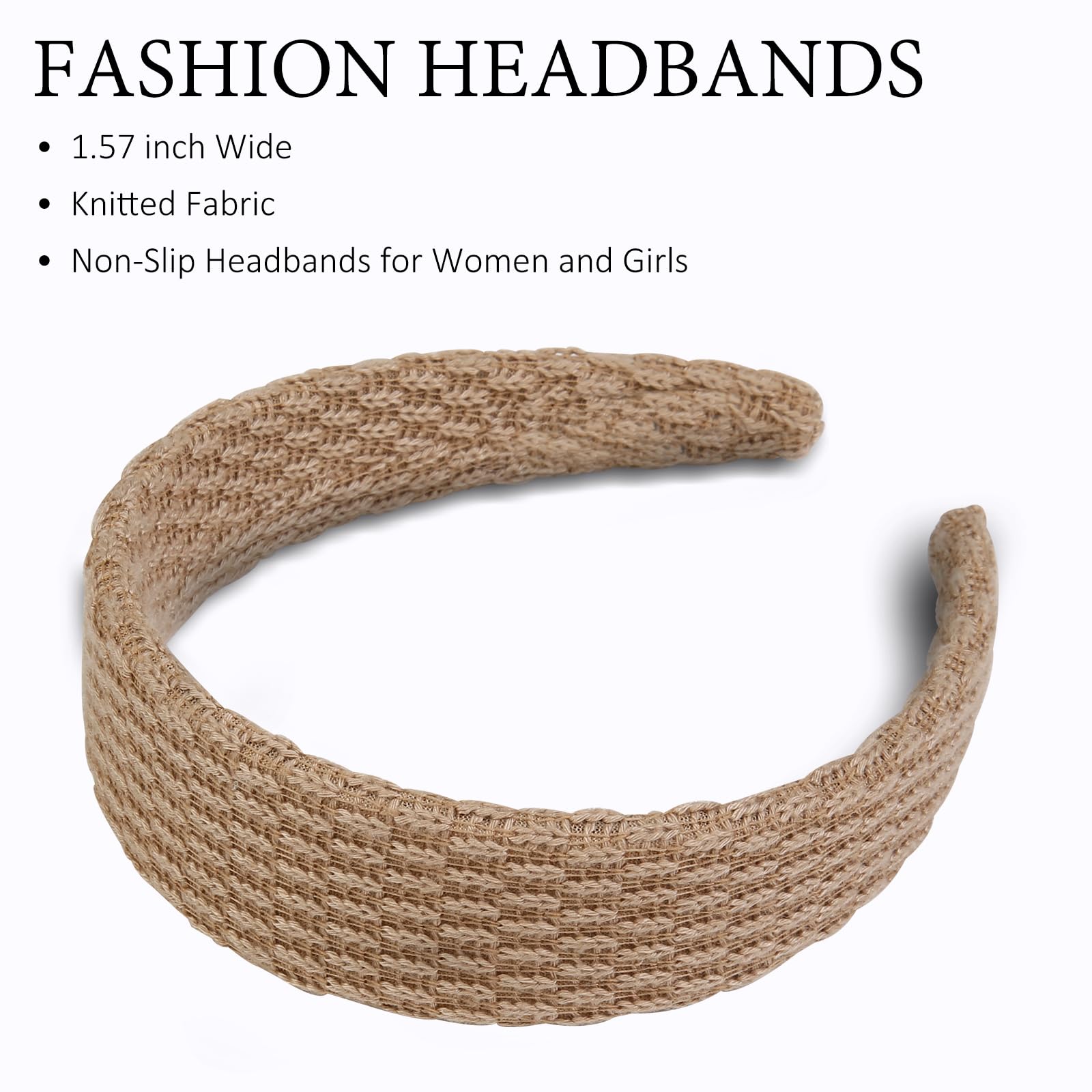 TEBIEKOY bandeau adapté à tous les types de cheveux.