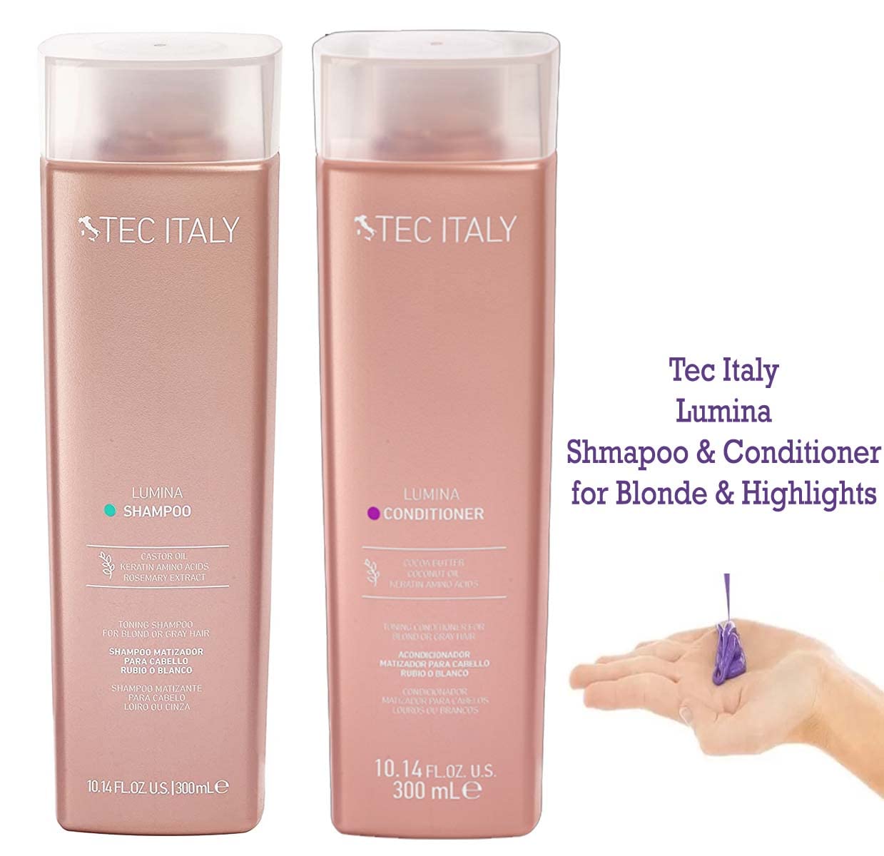 Tec Lumina Conditioner – bouteille versement: apporte douceur et brillance