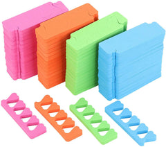 Tecbeauty séparateurs d’orteils 120pcs ensemble pratique pour pédicure à domicile