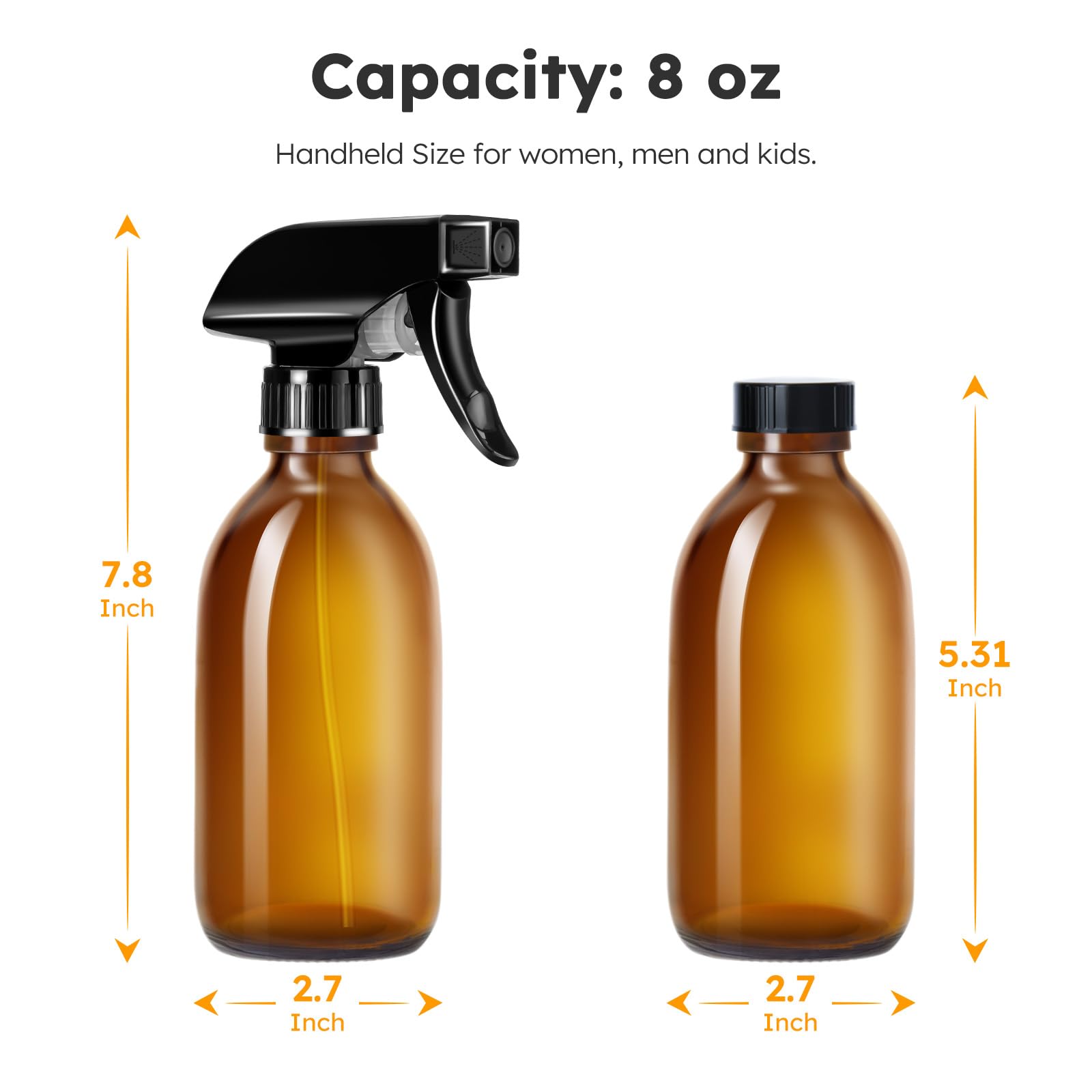Ensemble Tecohouse pour sprays maison propres et sûrs, prêt à l’emploi.